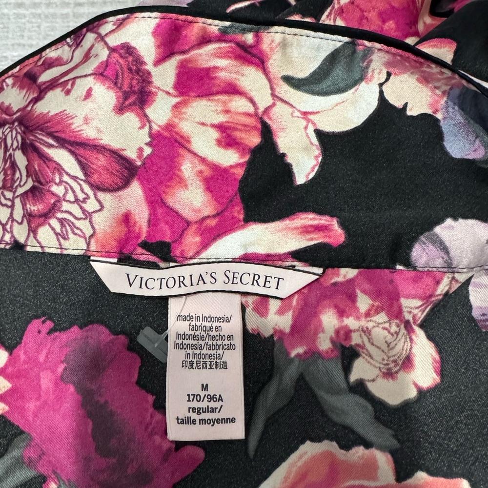 Victoria's Secret Pink and Purple Floral Soft Pajamas NWOT - Picture 6 of 6